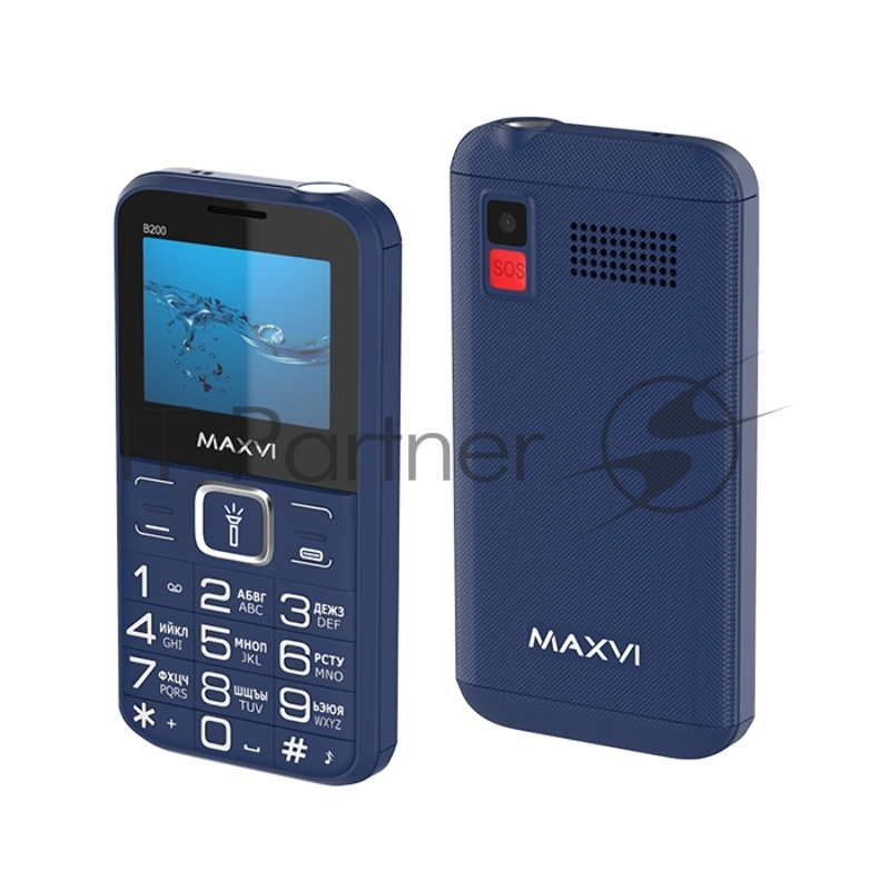 Мобильный телефон Maxvi B200 blue