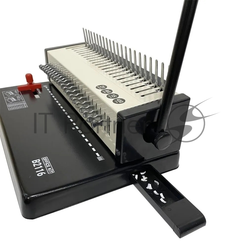 Переплетчик Office Kit B2116 A4/перф.13л.сшив/макс.450л./пл (4.5-45мм)