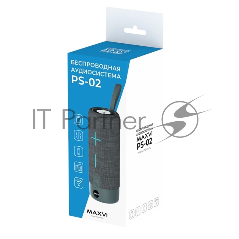 Беспроводная колонка Maxvi PS-02 black