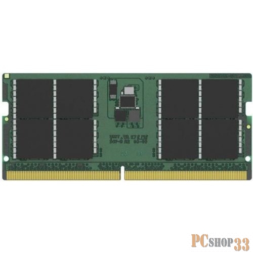 Память оперативная/ Kingston 16GB 4800MT/s DDR5 Non-ECC CL40 SODIMM 1Rx8