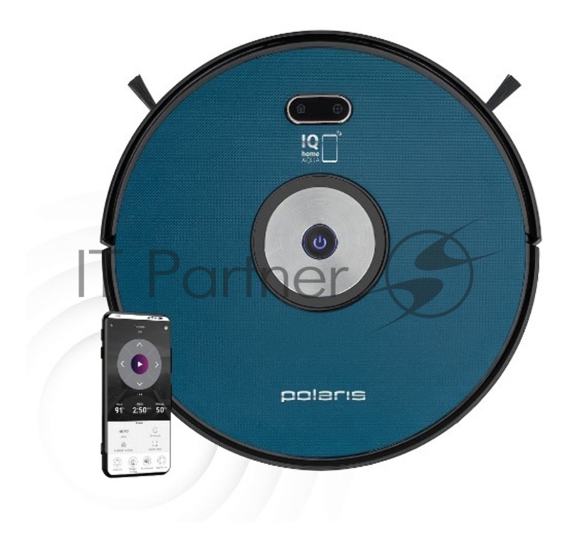 Пылесос-робот Polaris Aqua PVCR 3200 IQ Home 40Вт темно-серый
