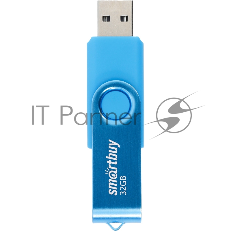 UFD 2.0 накопитель SmartBuy 32GB Twist Blue (SB032GB2TWB)