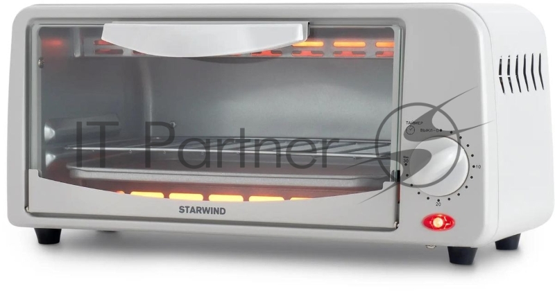 Мини-печь Starwind SMO2041 6л. 650Вт белый