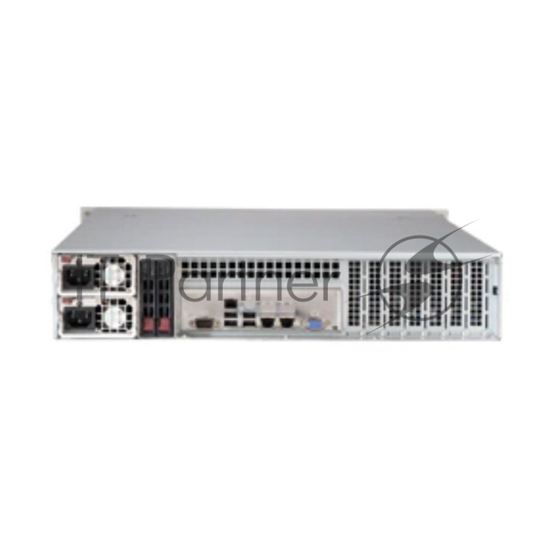 Корпус SuperMicro CSE-826BAC12-R1K23LPB 2U, 2x1200W, 12x3.5 bay SAS3/SATA/NVMe4 7xLP, RM