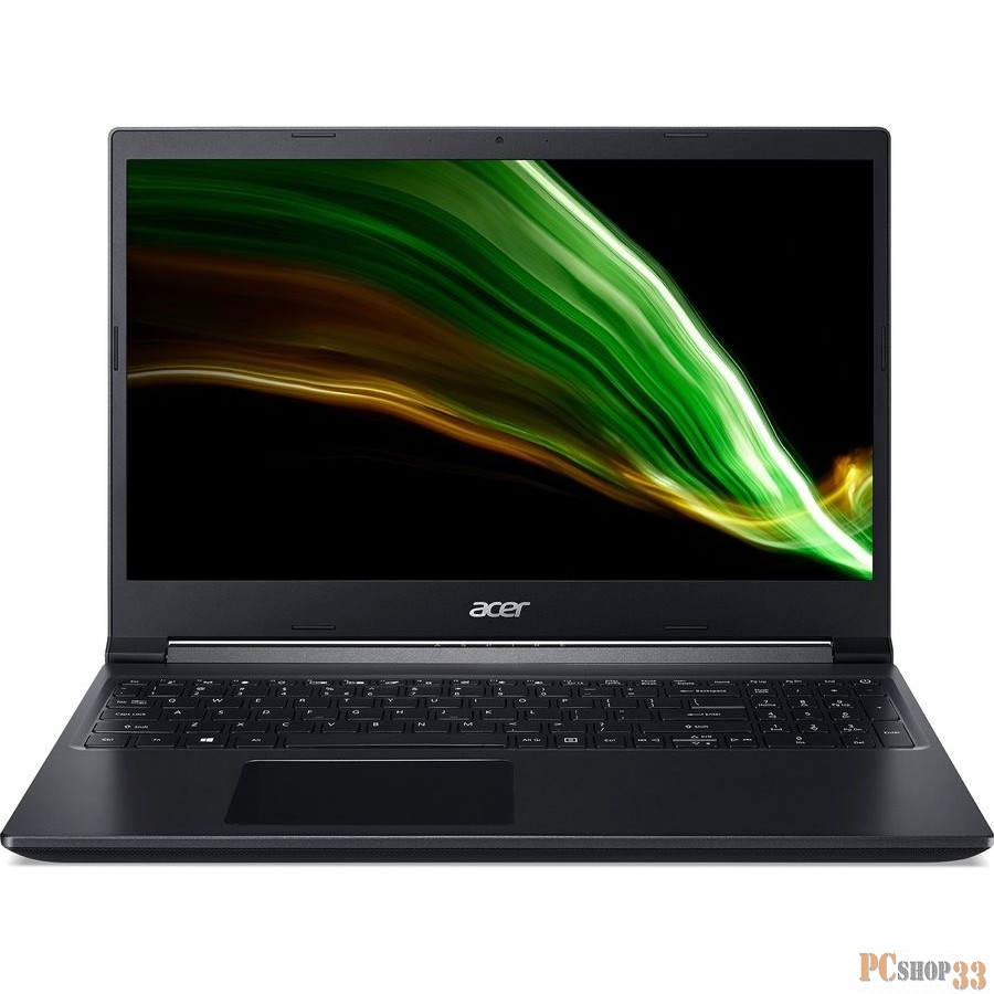 Ноутбук Acer Aspire 7 A715-42G-R64S Ryzen 5 5500U 16Gb SSD512Gb NVIDIA GeForce GTX 1650 4Gb 15.6 IPS FHD (1920x1080) Eshell black WiFi BT Cam (NH.QBFER.00C)