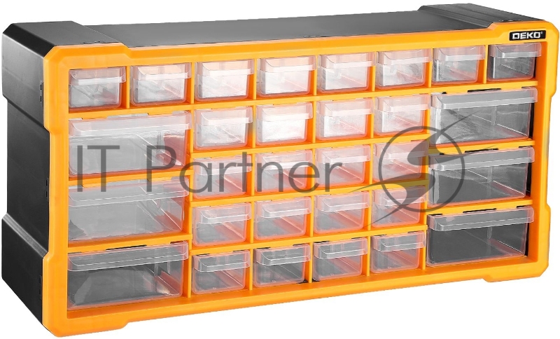 Органайзер Deko DKTB13 30отд. оранжевый/черный (065-0818)