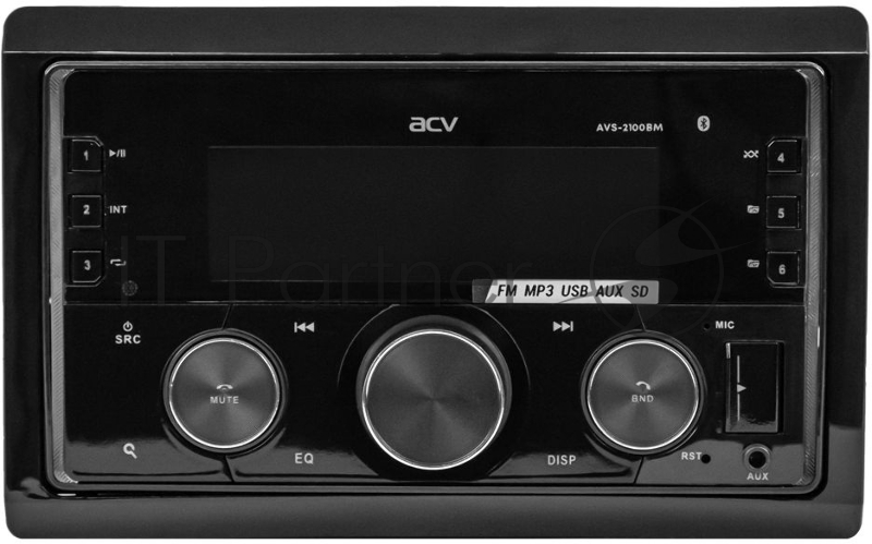 Автомагнитола ACV AVS-2100BM 2DIN 4x50Вт