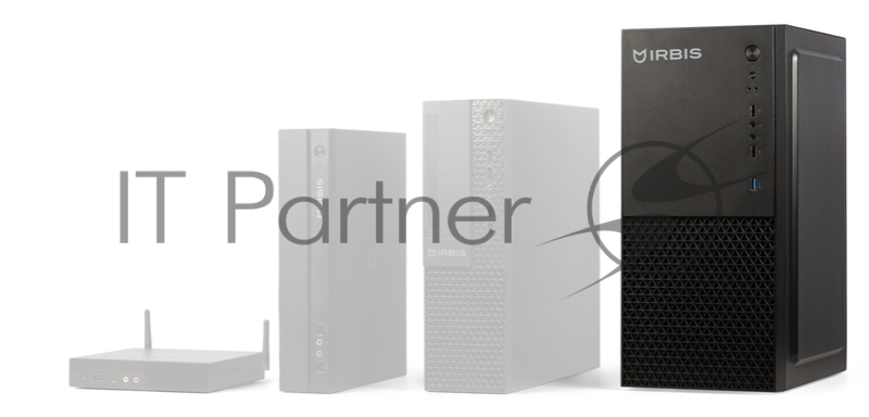 Компьютер IRBIS PCB502, PC, Midi Tower, Intel Core i5 11400,RAM 16Gb,SSD 512Gb, Wi-Fi6+BT