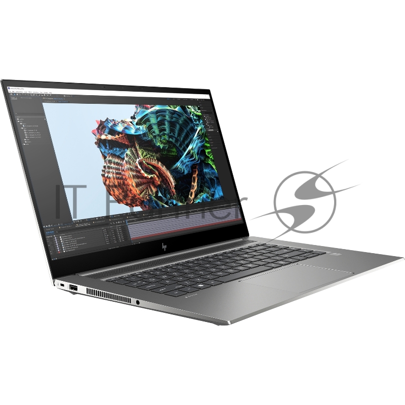 Ноутбук HP ZBook Studio G8 15.6 15.6(3840x2160)/Intel Core i9 11950H(2.6Ghz)/32768Mb/1024PCI RTX A3000(6144Mb)/83WHr/war 1y/Win10Pro + fingerprint, EN Kbd Английская клавиатура