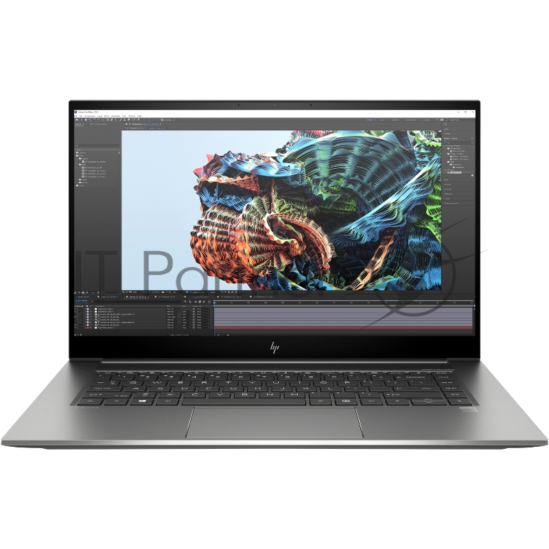 Ноутбук HP ZBook Studio G8 15.6 15.6(3840x2160)/Intel Core i9 11950H(2.6Ghz)/32768Mb/1024PCI RTX A3000(6144Mb)/83WHr/war 1y/Win10Pro + fingerprint, EN Kbd Английская клавиатура