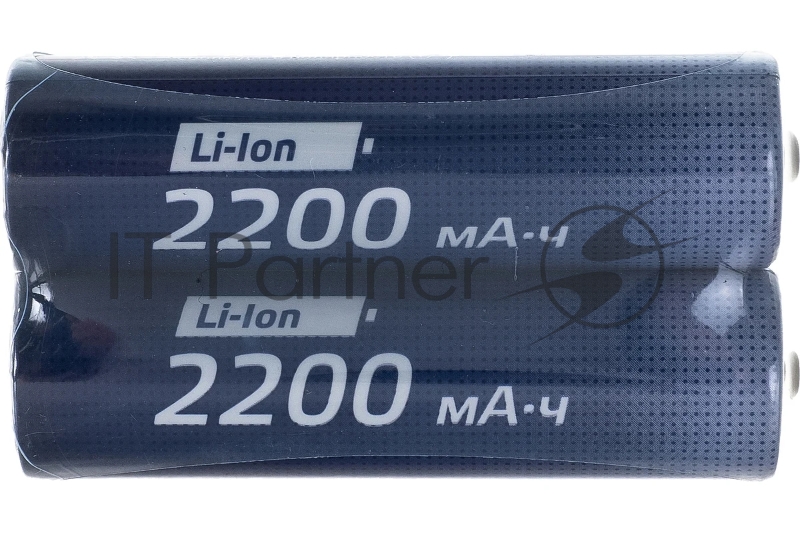 Аккумулятор 18650 Li-ion 2200мА.ч без защиты (уп.2шт) КОСМОС KOC18650Li-ion22US2