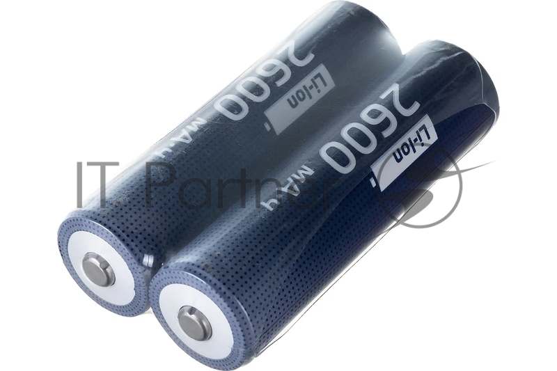 Аккумулятор 18650 Li-ion 2600мА.ч без защиты (уп.2шт) КОСМОС KOC18650Li-ion26US2