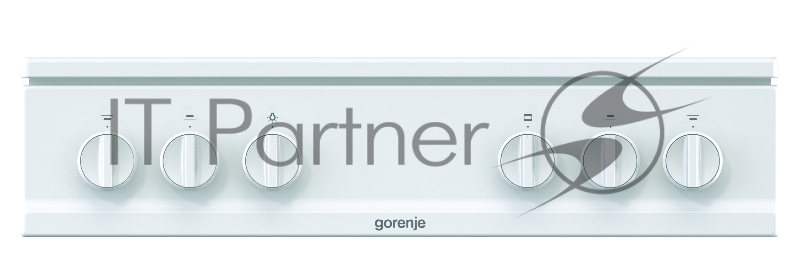 Газовая плита GORENJE/ 85x60x60, газовая, 74 л, электроподжиг, белый