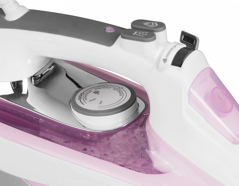 Утюг Redmond RI-D235 2200Вт белый/розовый