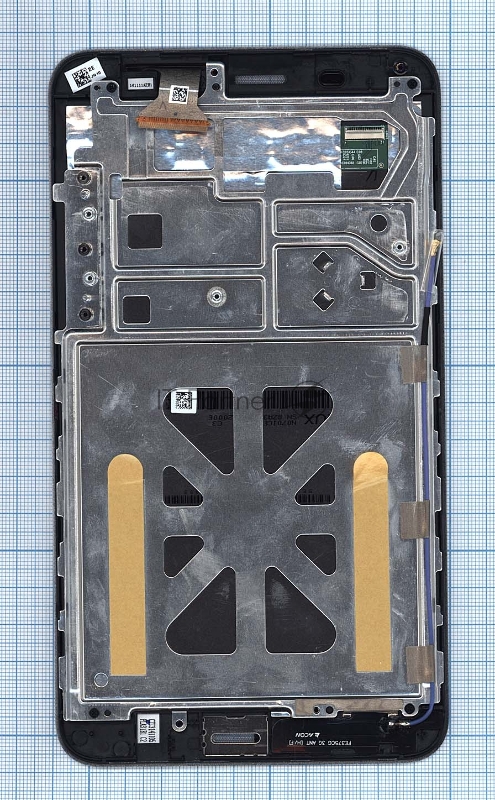 Модуль (матрица + тачскрин) для Asus FonePad 7 FE375CXG белый с рамкой