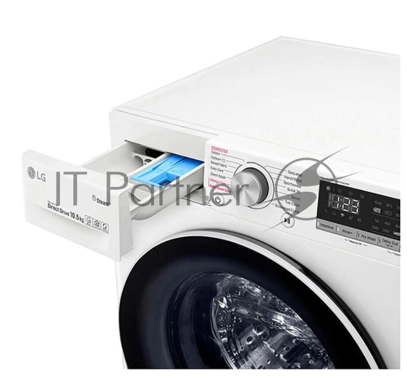 Стиральная машина LG F4WV510S0E (Панель управления на Английском языке), класс: B загр.фронтальная макс.:10.5кг белый