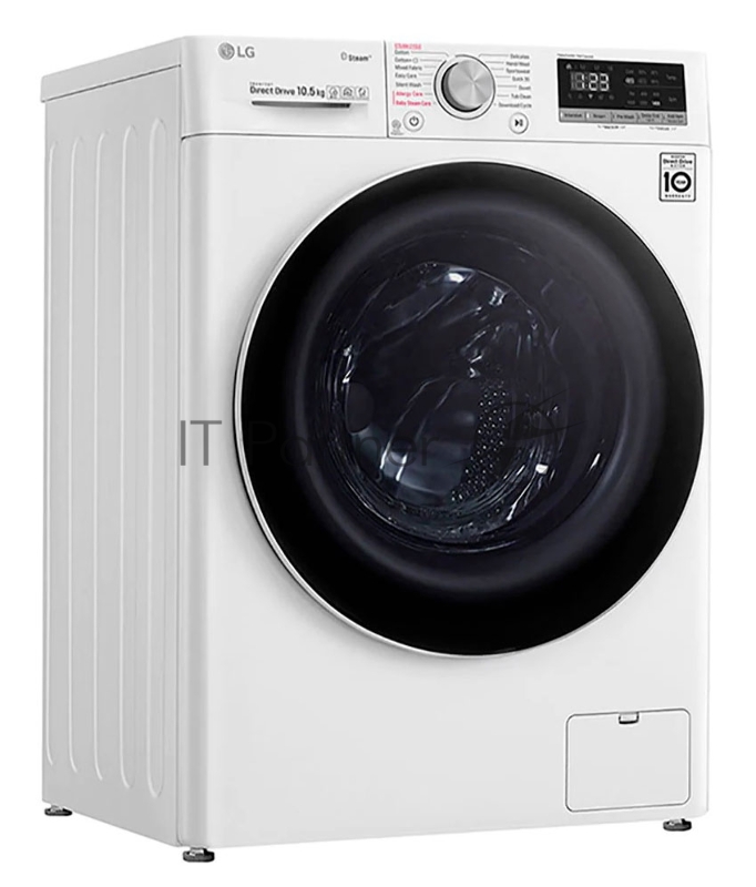 Стиральная машина LG F4WV510S0E (Панель управления на Английском языке), класс: B загр.фронтальная макс.:10.5кг белый