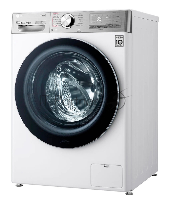 Стиральная машина LG F4WV910P2WE (Панель управления на Английском языке), класс: A загр.фронтальная макс.:10.5кг белый