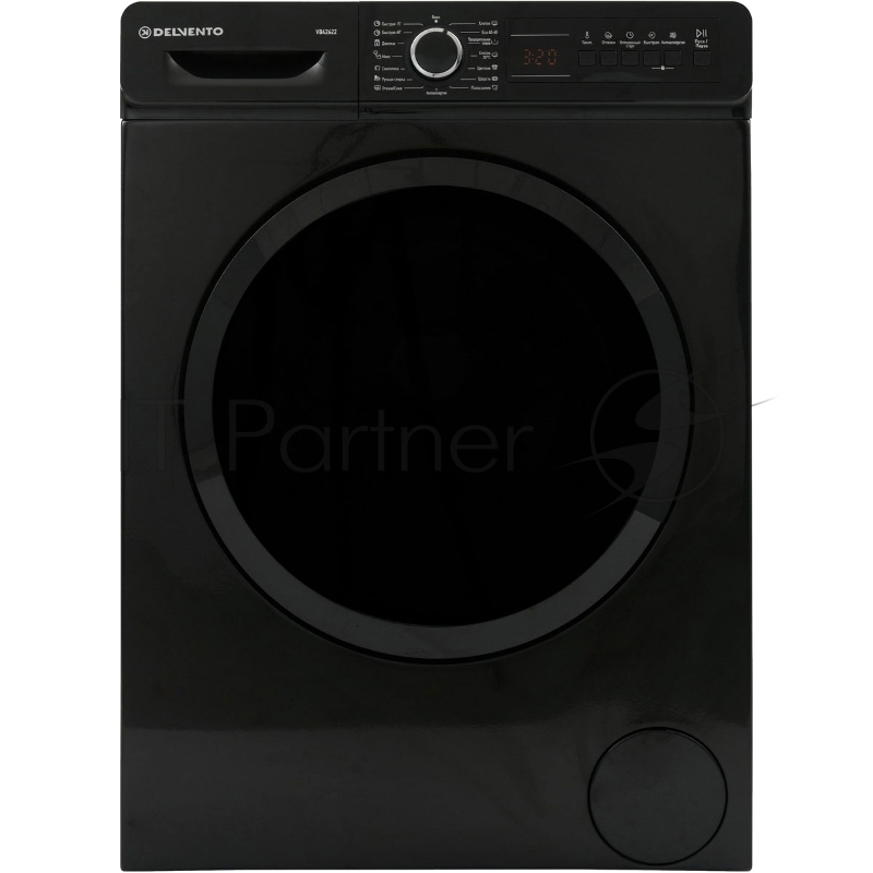 Стиральная машина 6 кг Slim 41 см, 15 программ, 1200 об/мин, Отложенный старт, Класс энерго-ти: А+++, Механический дисплей, индикация времени, Цвет: черный, Размер ШхГхВ : 60х41,6х85 см.