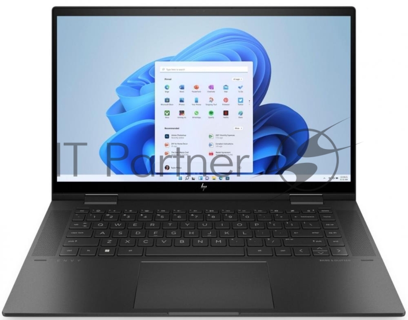 Ноутбук HP Envy 15T-EW000 549V1AV i7-1260P 15.6 Cенсорный экран 1920x1080 16Гб DDR4/SDRAM 3200 МГц SSD 1Тб Intel Iris Xe Graphics ENG/RUS/да Windows 11 Home черный 1.7 кг 549V1AV