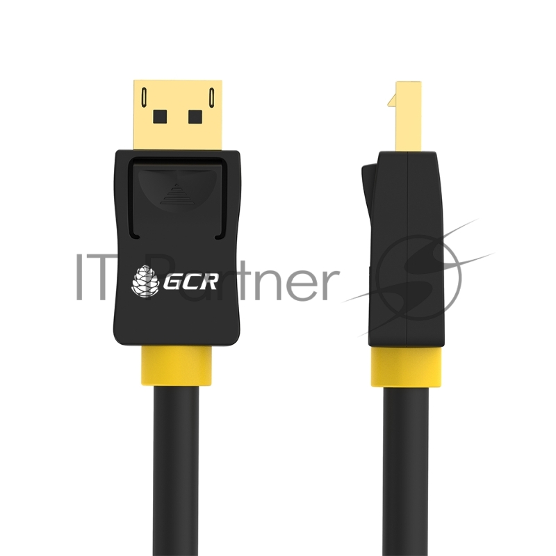 Кабель Greenconnect 3.0m DisplayPort v1.2, 20M/20M, черный, 28/28 AWG, GCR-DP2DP-3.0m Greenconnect Кабель 3.0m DisplayPort v1.2, 20M/20M, черный, 28/28 AWG, GCR-DP2DP-3.0m