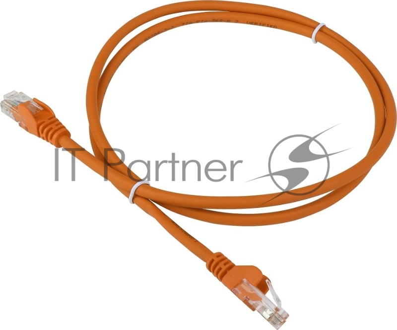 Патч-корд LANMASTER LSZH UTP кат.6, 2.0 м, оранжевый