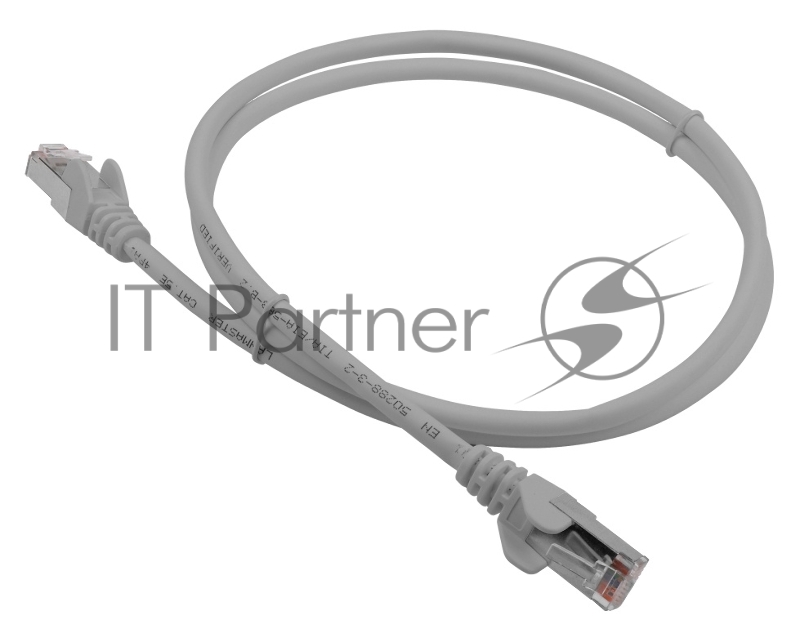 Патч-корд LANMASTER LSZH FTP кат.5e, 3.0 м, серый