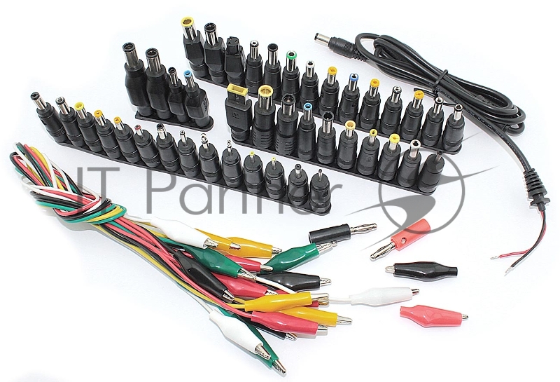 Набор из 42-х разъемов переходников для зарядки ноутбуков (42pcs/Set 5.5x2.1mm Multi-type Male Jack)