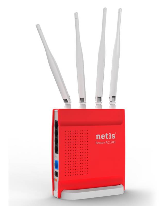 Wi-Fi маршрутизатор NETIS WF2681 1200MBPS 1000M 4P DUAL BAND AC1200 Беспроводной двухдиапазонный мар