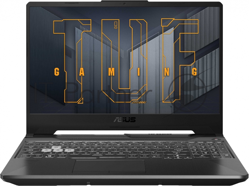 Ноутбук Asus TUF Gaming F15 FX506HEB-HN155 Core i5 11400H 8Gb SSD512Gb NVIDIA GeForce RTX 3050 Ti 4Gb 15.6 IPS FHD (1920x1080) noOS grey WiFi BT Cam (90NR0703-M04500)