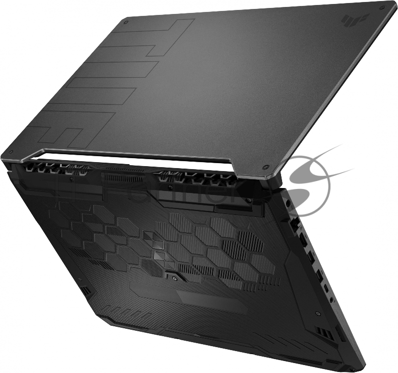 Ноутбук Asus TUF Gaming F15 FX506HEB-HN155 Core i5 11400H 8Gb SSD512Gb NVIDIA GeForce RTX 3050 Ti 4Gb 15.6 IPS FHD (1920x1080) noOS grey WiFi BT Cam (90NR0703-M04500)