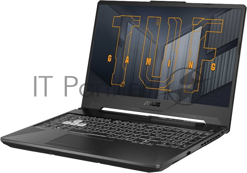 Ноутбук Asus TUF Gaming F15 FX506HEB-HN155 Core i5 11400H 8Gb SSD512Gb NVIDIA GeForce RTX 3050 Ti 4Gb 15.6 IPS FHD (1920x1080) noOS grey WiFi BT Cam (90NR0703-M04500)