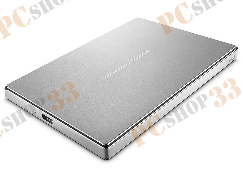 Внешний жесткий диск 1000ГБ 2.5 LaCie Porsche Design Mobile Drive STFD1000400, серебр. (USB3.1)