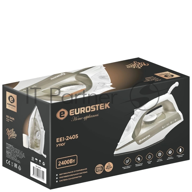 Утюг EUROSTEK EEI-2405, 2400 Вт