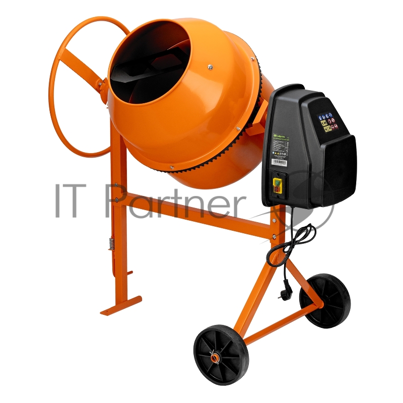 Бетоносмеситель БСЕ-120П, 120 л, 500 Вт, полиамидный венец// Сибртех
