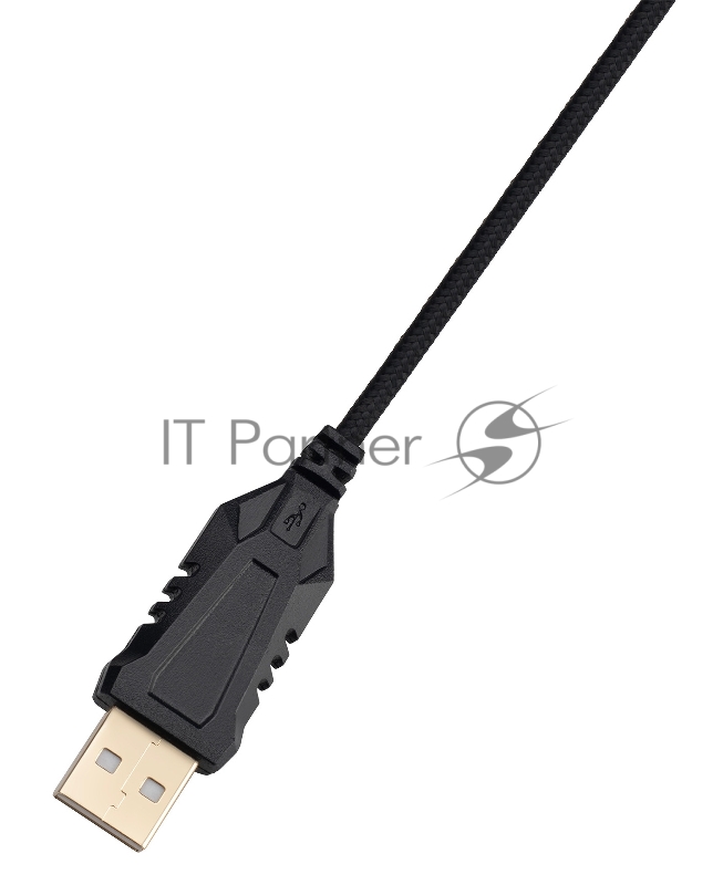 Мышь GMNG XM007 черный/красный оптическая (10000dpi) USB (7but)