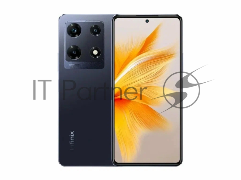 Смартфон Infinix X678B NOTE 30 PRO 256Gb 8Gb черный моноблок 3G 4G 2Sim 6.67 1080x2460 Android 13 108Mpix 802.11 a/b/g/n/ac NFC GPS GSM900/1800 GSM1900 TouchSc microSD