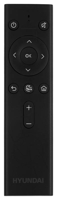 Телевизор LED Hyundai 50 H-LED50BU7000 Салют ТВ Frameless черный 4K Ultra HD 60Hz DVB-T DVB-T2 DVB-C DVB-S DVB-S2 USB WiFi Smart TV