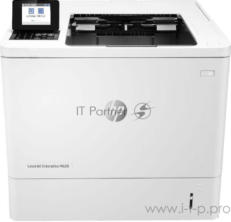 Лазерный принтер HP LaserJet Enterprise M609dn A4, 1200x1200dpi, бело-черный (USB2.0, LAN)