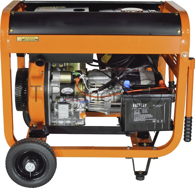 Генератор Carver PPG- 7000DE 6.3кВт