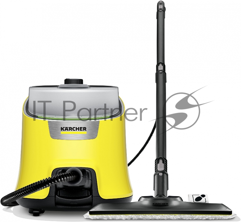 Пароочиститель напольный Karcher SC 4 Deluxe Iron EasyFix желтый