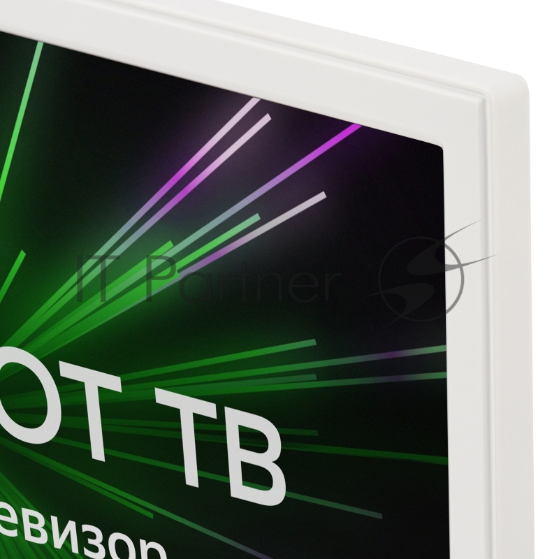 Телевизор LED Hyundai 24 H-LED24GS5101 Салют ТВ белый HD 60Hz DVB-T DVB-T2 DVB-C DVB-S DVB-S2 USB WiFi Smart TV (RUS)