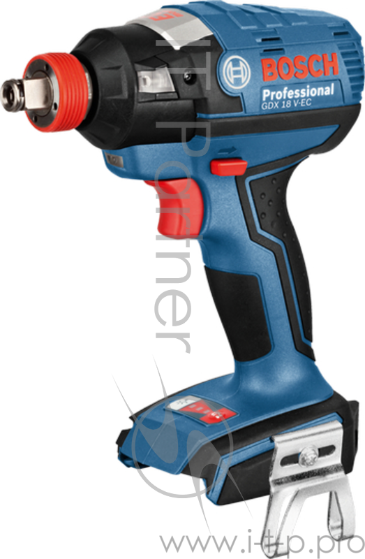 Гайковерт ударный Bosch GDX 18 V-EC 18Вт аккум. патрон:быстрозажимной