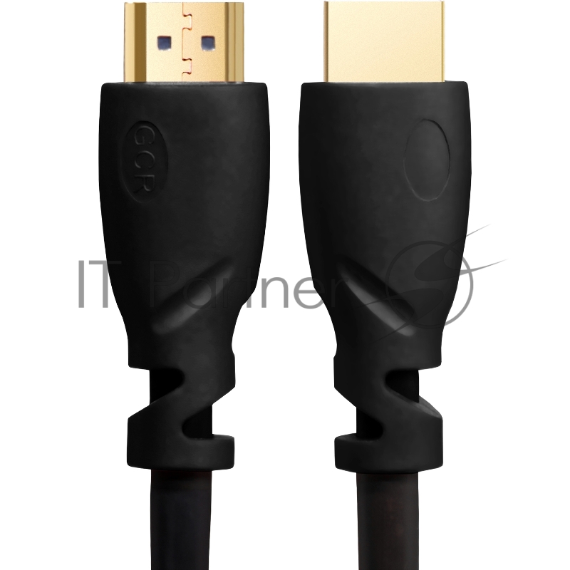 Кабель GCR 10.0m HDMI 1.4, 30/30 AWG, позолоченные контакты, FullHD, Ethernet 10.2 Гбит/с, 3D, 4K, экран, GCR-53617