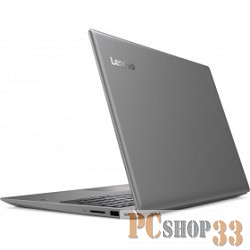 Ноутбук Lenovo IdeaPad 720-15IKB 81AG004URK (Core i5 7200U-2.50ГГц, 4ГБ, 1000ГБ, RX560M, LAN, WiFi, BT, WebCam, 15.6 1366x768, FreeDOS), серый