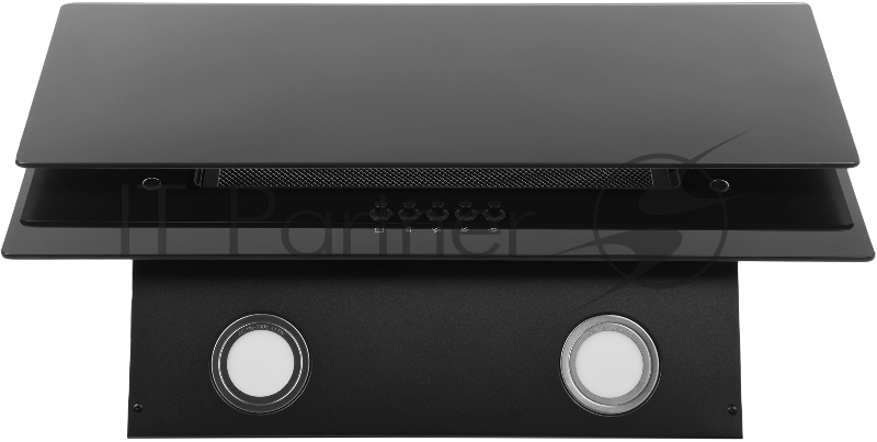 Вытяжка каминная Hyundai HGH 6830 BG черный управление: кнопочное (1 мотор)