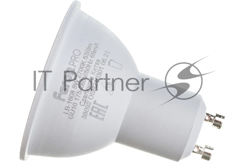 Лампа FERON светодиодная PRO LB-1608 GU10 8W 2700K 38092