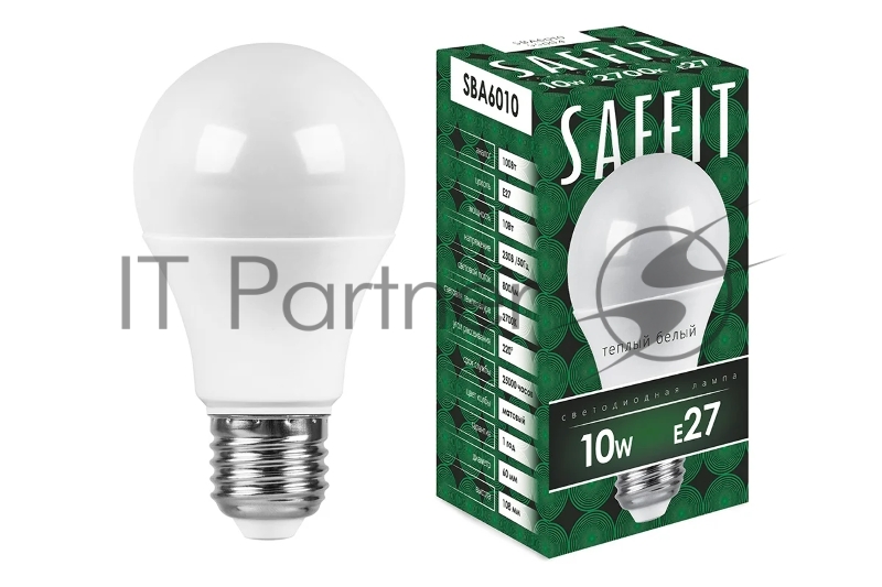 Лампа светодиодная LED 10вт Е27 теплый