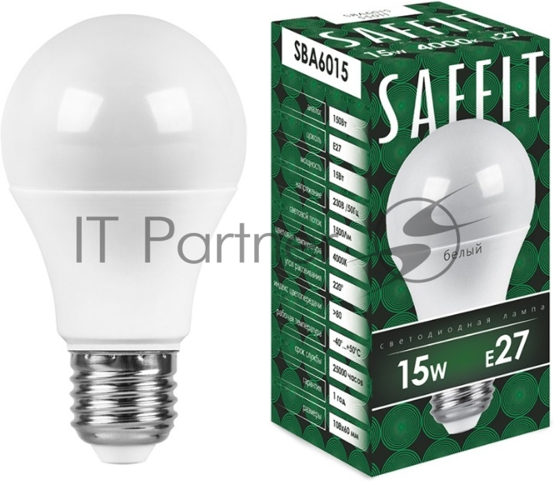 Лампа светодиодная LED 15вт Е27 белый