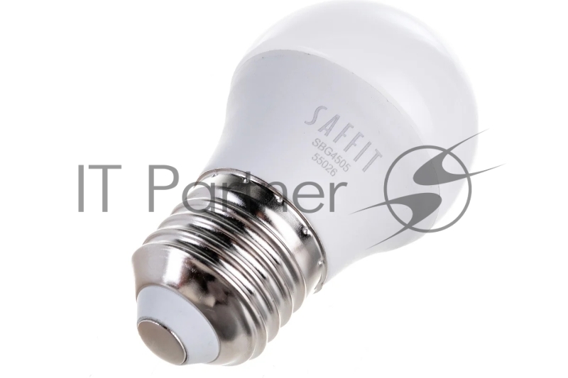 Лампа светодиодная LED 5вт Е27 белый матовый шар